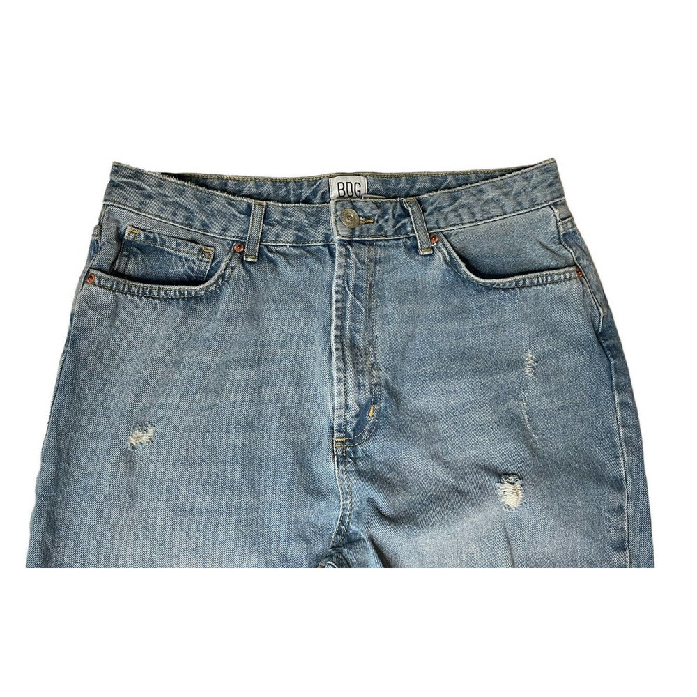Womens Urban Outfitters BDG High Rise Distressed Mom Jeans Size 31 #URB1232 - Picture 2 of 4